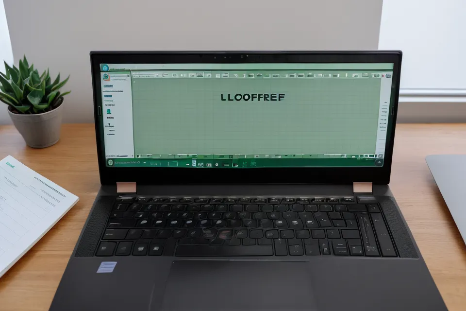 Laptop-Bildschirm mit Excel-Tabelle für den Online-Kurs-Vergleich verschiedener Akkordeon-Lernplattformen.